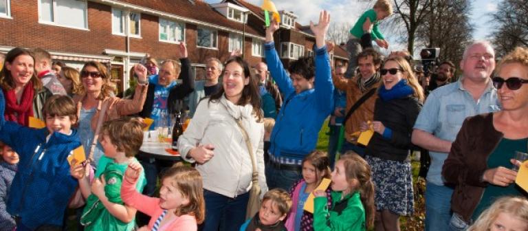 Foto klimaatstraatfeest