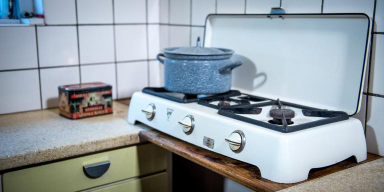 Koken op gas